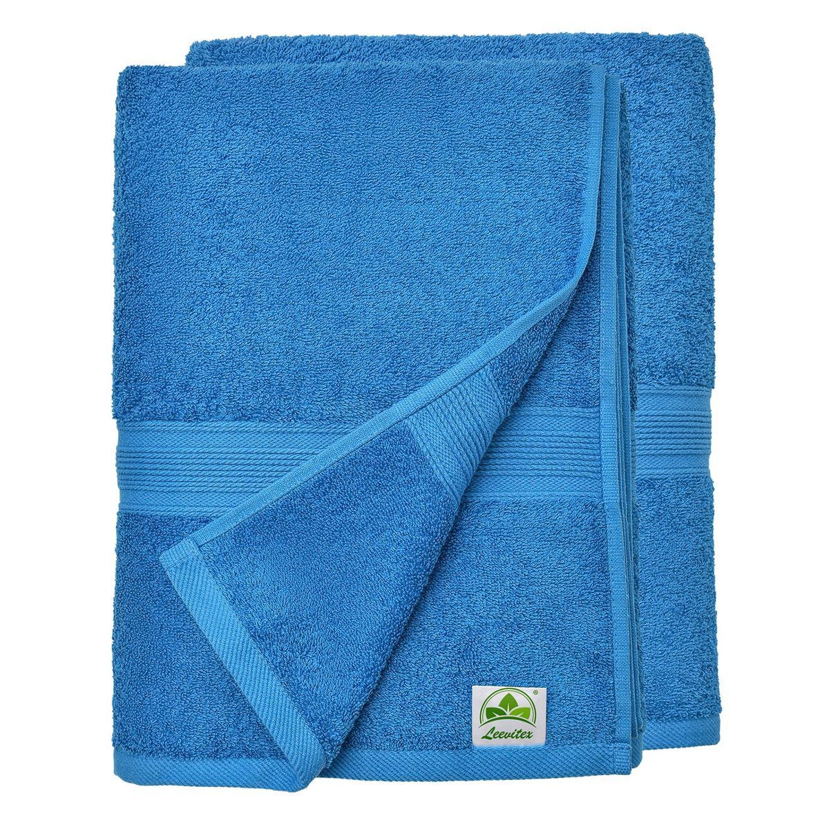 leevitex® Duschtuch 2er Set Duschtuch Frottier günstig online kaufen