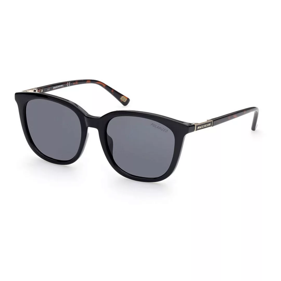 Skechers Se6121 Sonnenbrille 54 Shiny Black günstig online kaufen