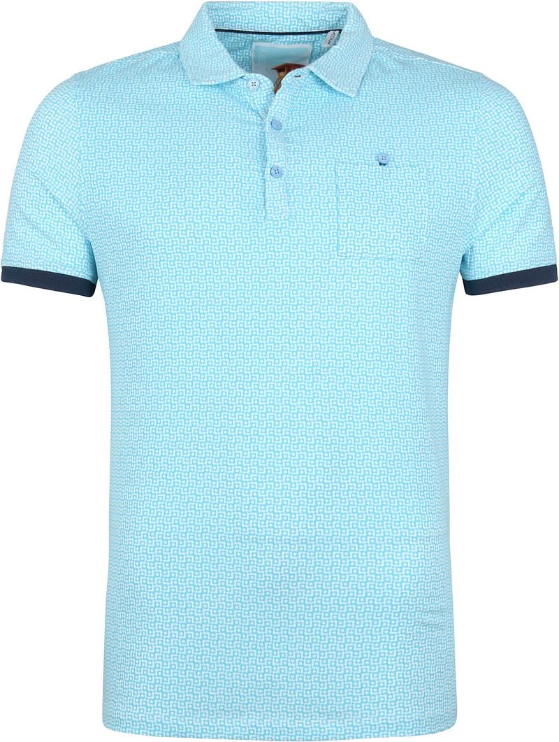 Blue Industry Polo Shirt M83 Aqua Blau - Größe L günstig online kaufen