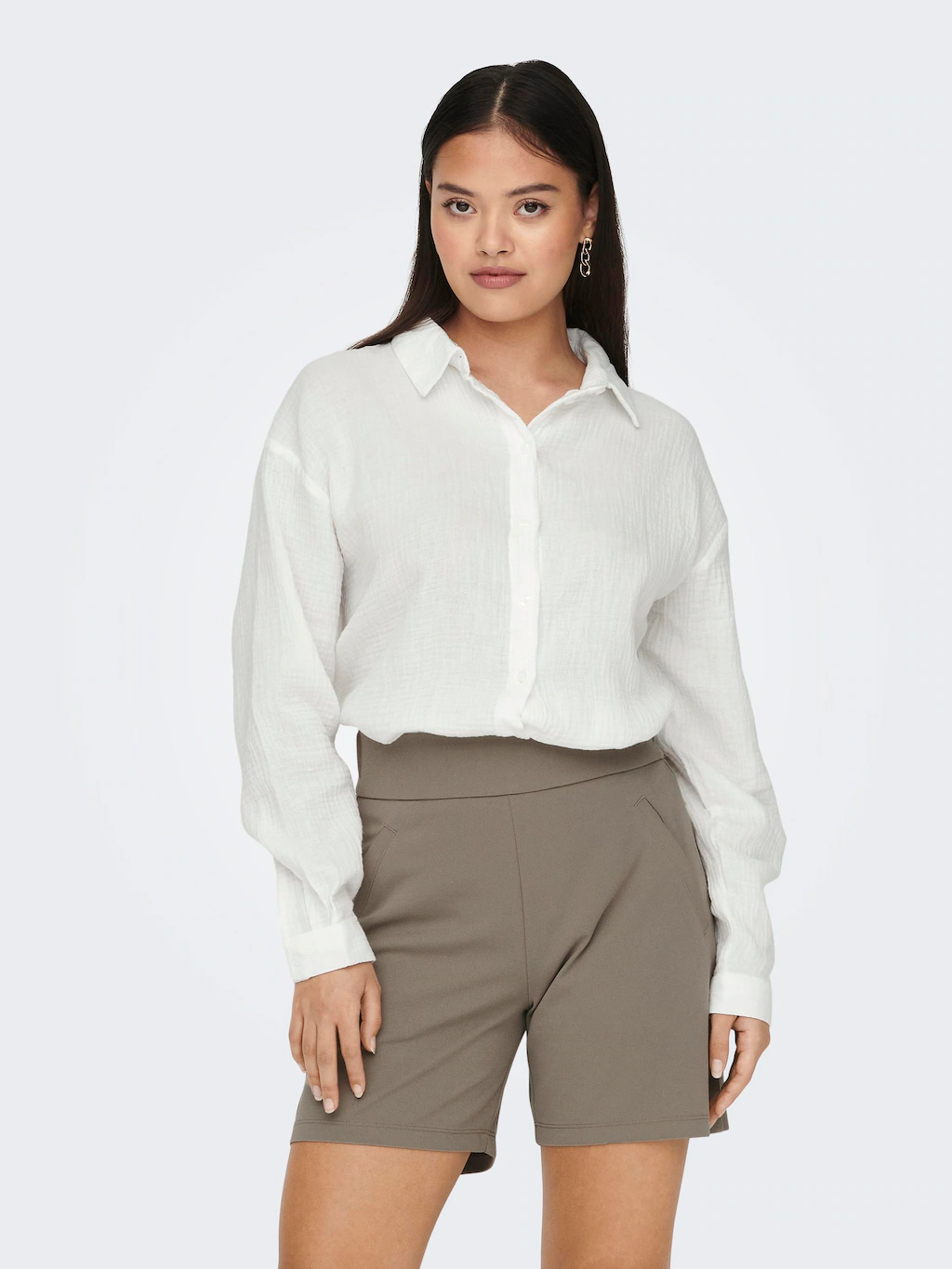 JDY Hemdbluse "JDYTHEIS LIFE L/S LOOSE SHIRT WVN NOOS", aus Musselin günstig online kaufen