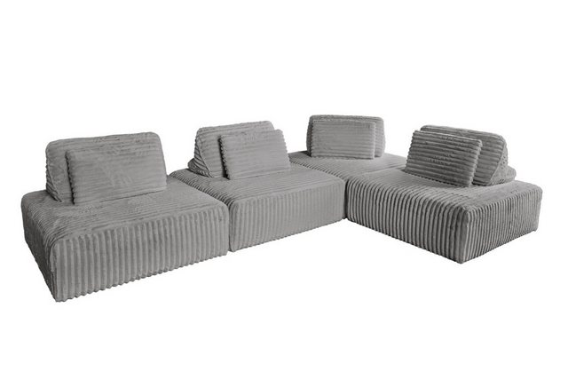 KAWOLA Sofa, Modulsofa Weicher Breitcord, versch. Ausführungen und versch. günstig online kaufen