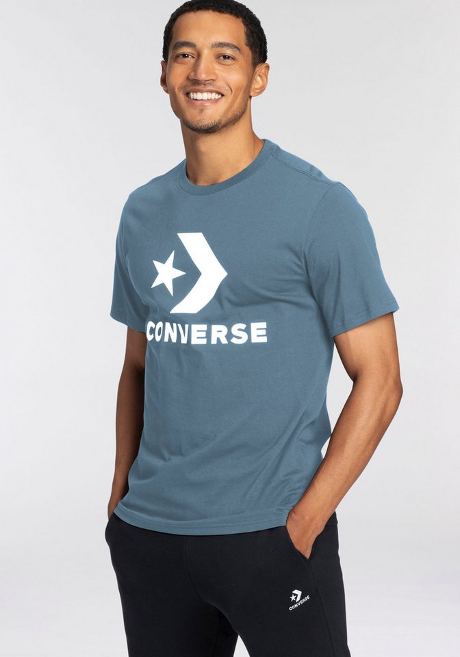 Converse T-Shirt CONVERSE GO-TO STAR CHEVRON LOGO STANDARD-FIT T-SHIRT (1-t günstig online kaufen