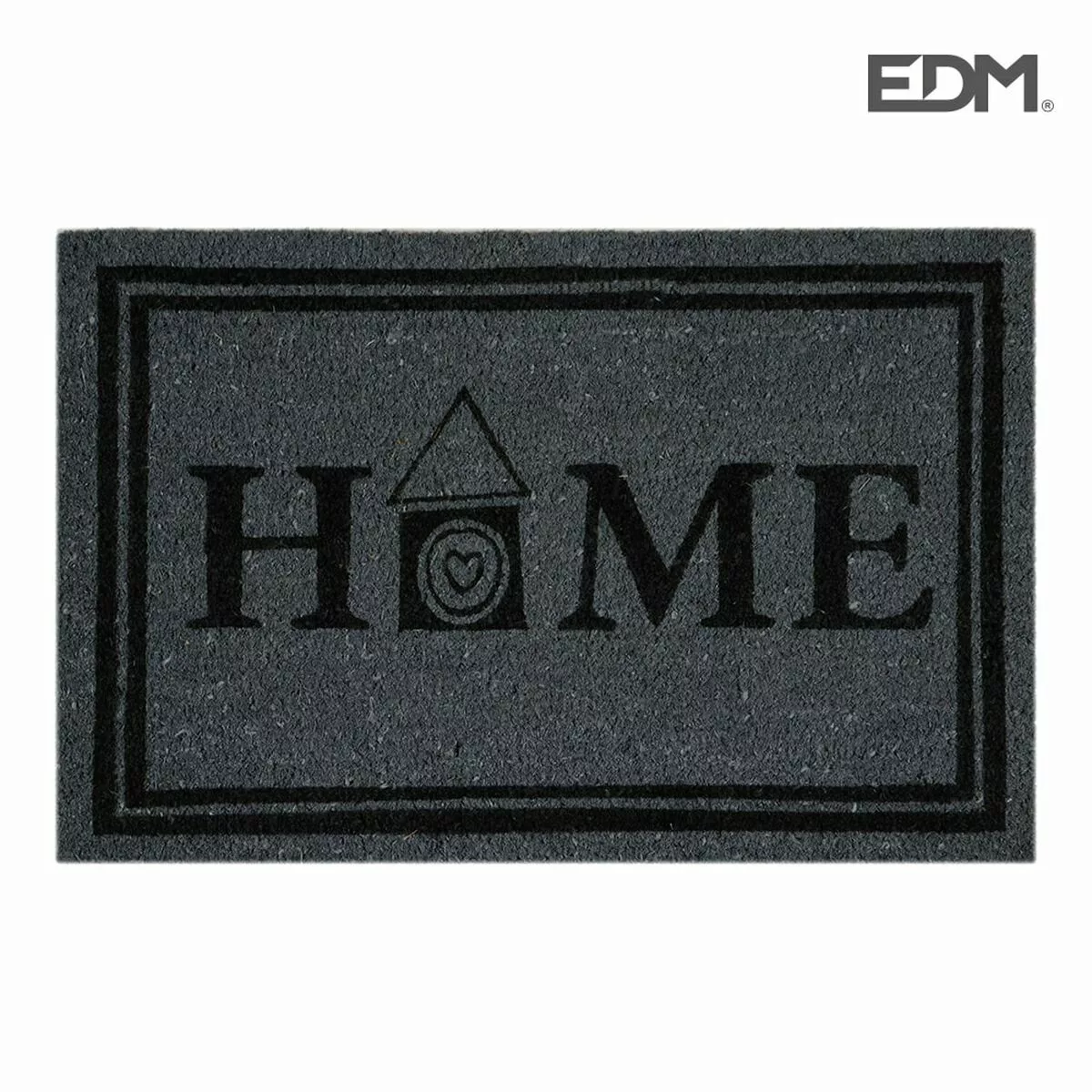 Fußmatte Edm Grau Faser (60 X 40 Cm) günstig online kaufen