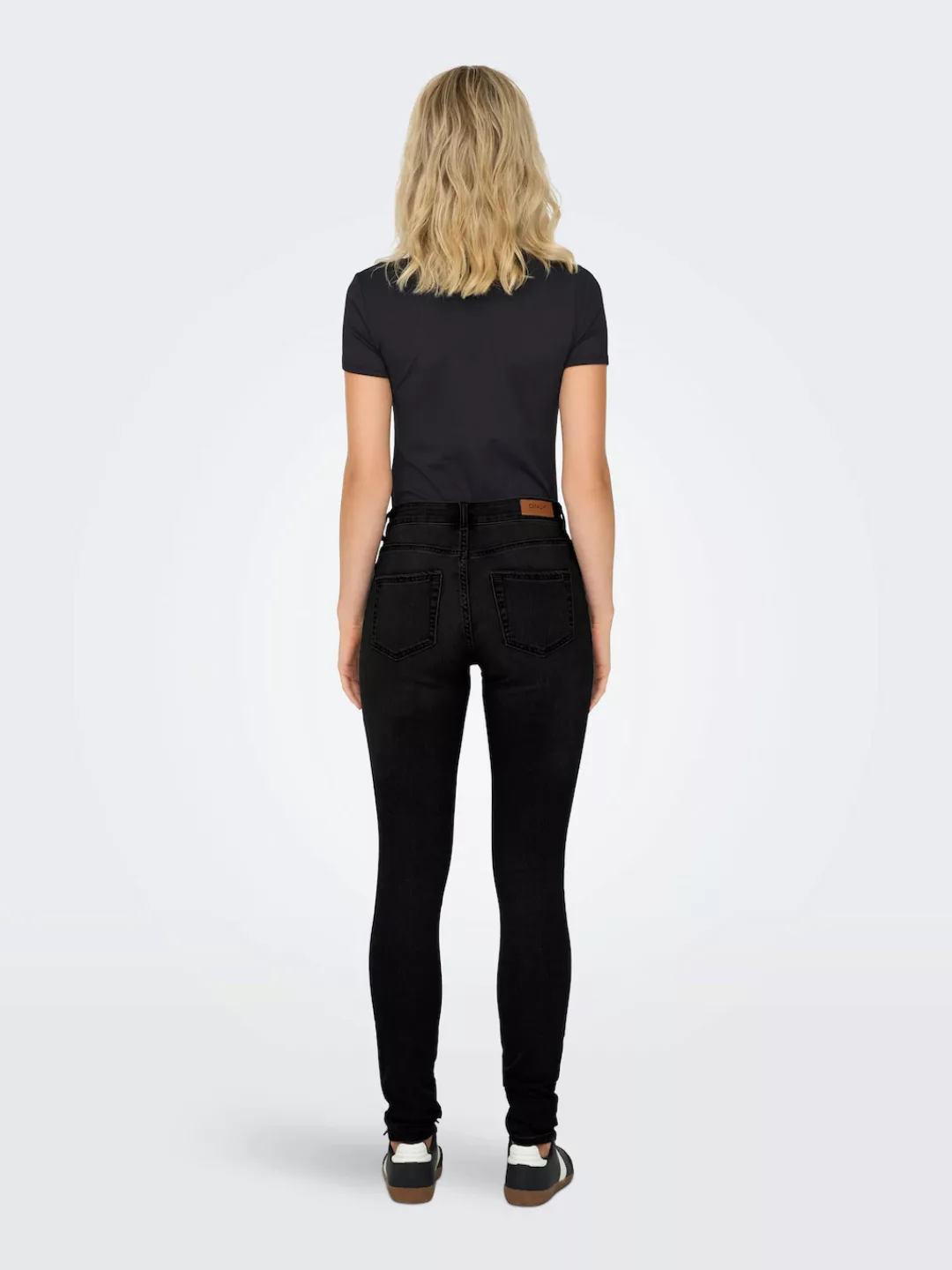 ONLY Skinny-fit-Jeans ONLHUSH MID SK VIS BUTTON DNM BOX X günstig online kaufen