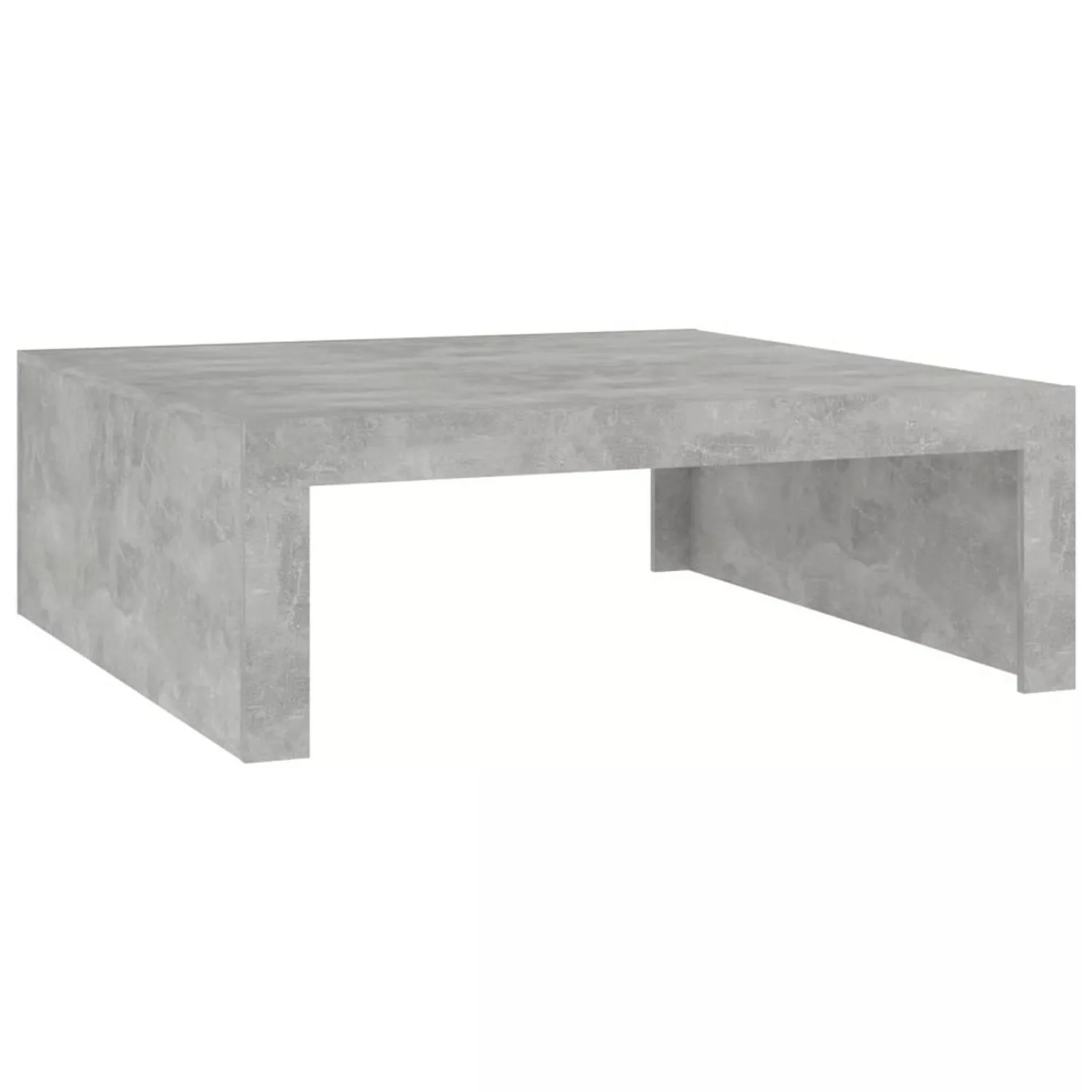 Couchtisch Betongrau 100x100x35 Cm Spanplatte günstig online kaufen