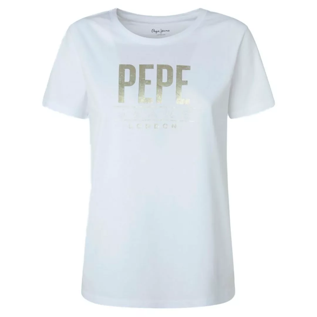 Pepe Jeans Blancas Kurzärmeliges T-shirt M White günstig online kaufen