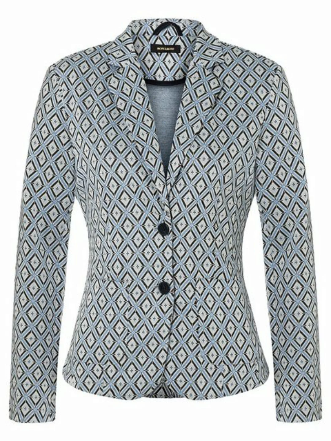 Jerseyblazer mit Jacquardmuster, Frühjahrs-Kollektion günstig online kaufen