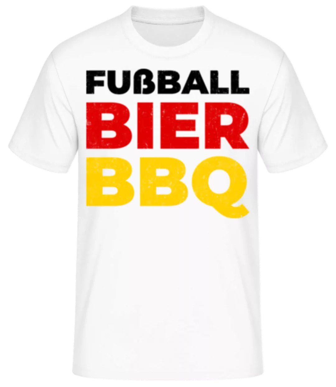 Fußball Bier BBQ · Männer Basic T-Shirt günstig online kaufen