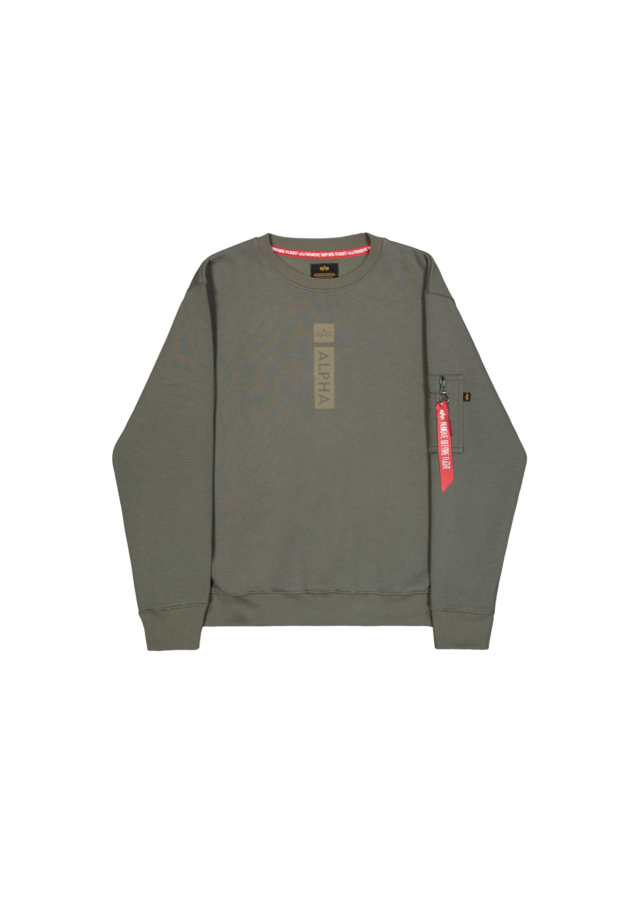 Alpha Industries Sweater "Alpha Industries Men - Sweatshirts Alpha Refl. Pr günstig online kaufen