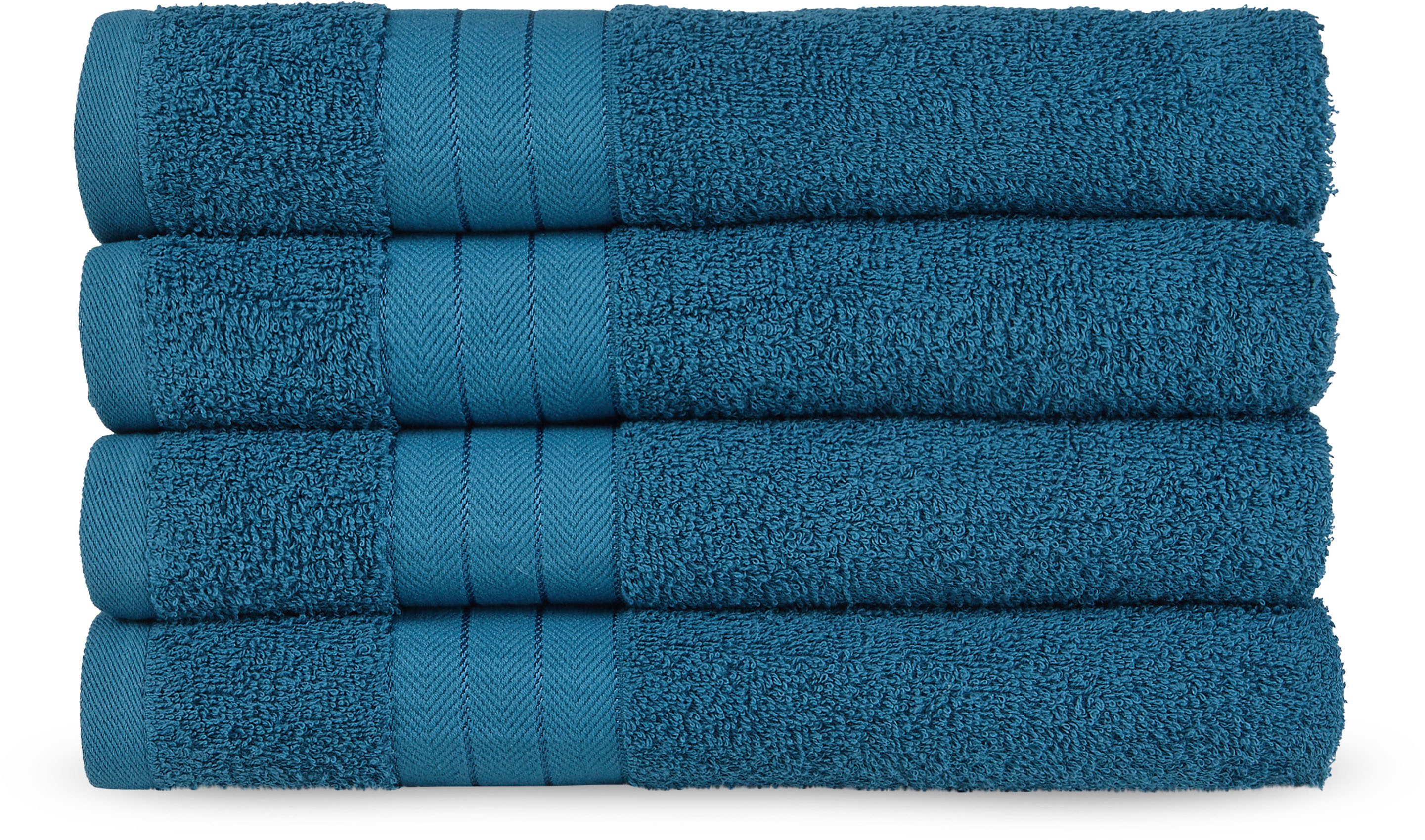 good morning Handtücher »Uni Good Morning«, (4 St., 4er Set Handtücher 50 x günstig online kaufen