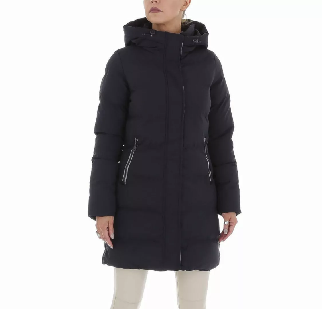 Ital-Design Steppjacke Damen Freizeit (87256528) Kapuze Gefüttert Mantel in günstig online kaufen