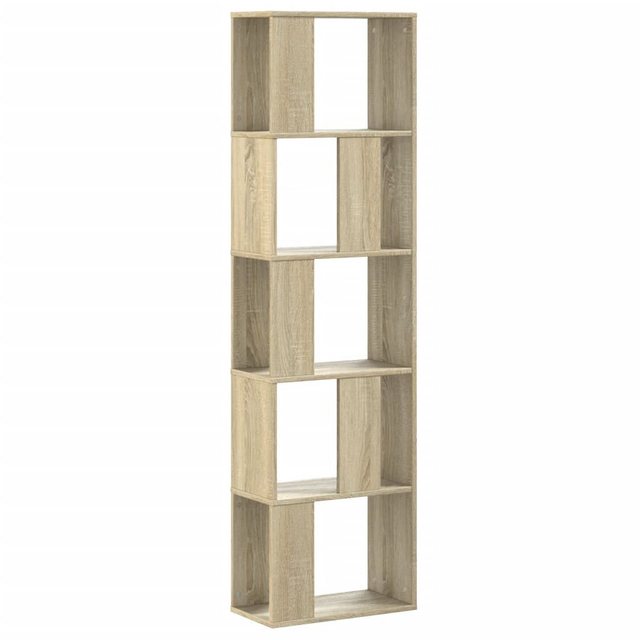 vidaXL Bücherregal Bücherregal 5 Böden Sonoma-Eiche 45x23,5x162,5 cm Holzwe günstig online kaufen