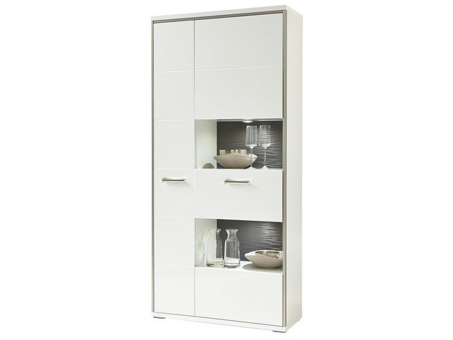 MCA furniture Vitrine 94 x 201 x 38 cm (B/H/T) günstig online kaufen