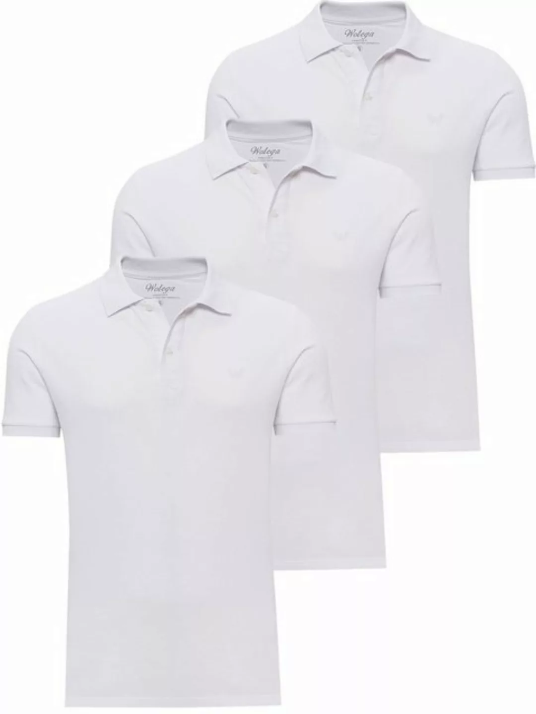 WOTEGA Poloshirt Nova Polo Shirt Long 3-Pack (3-tlg., 3er-Pack) günstig online kaufen