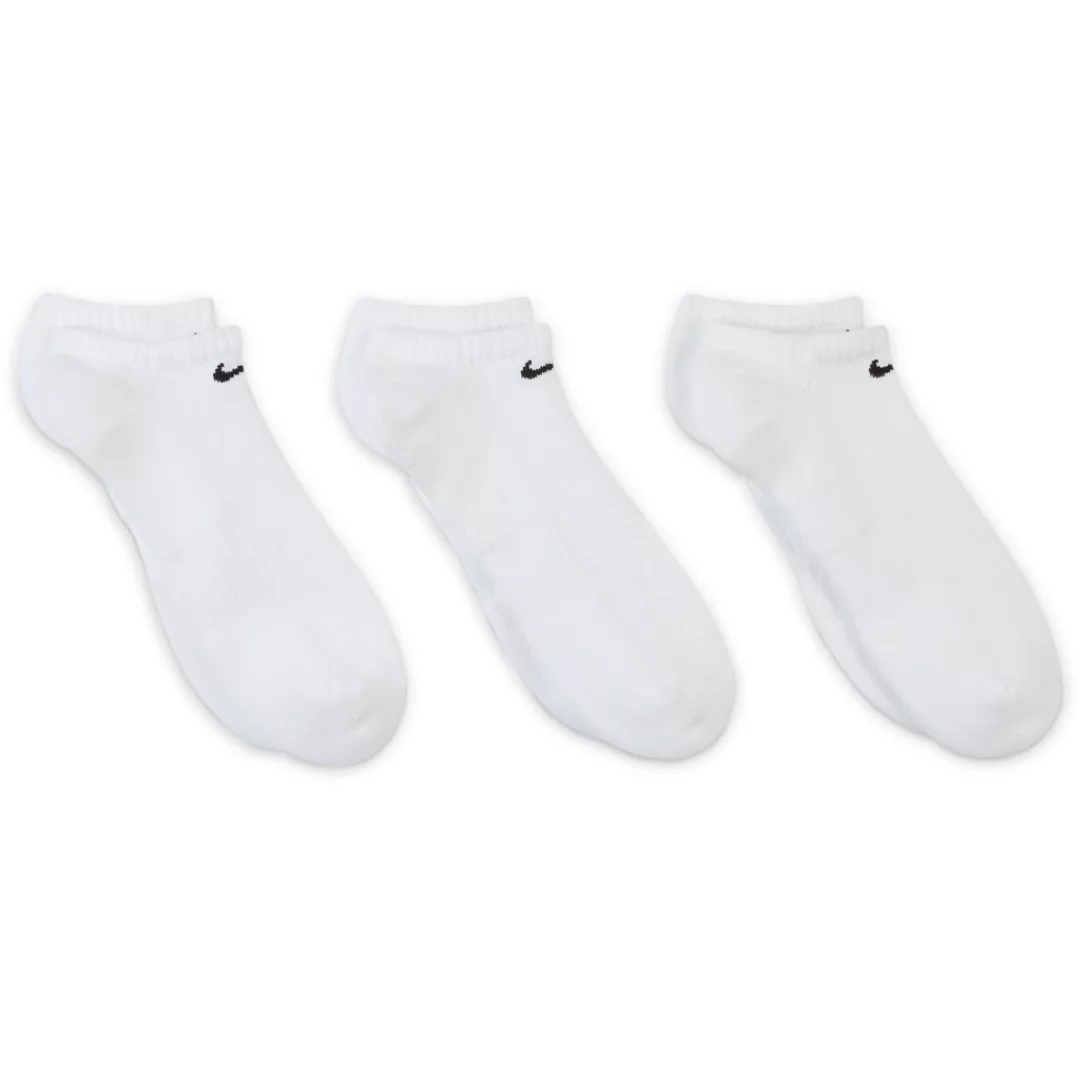 Nike Everyday Cushion No Show Socken 3 Paare EU 46-50 White / Black günstig online kaufen