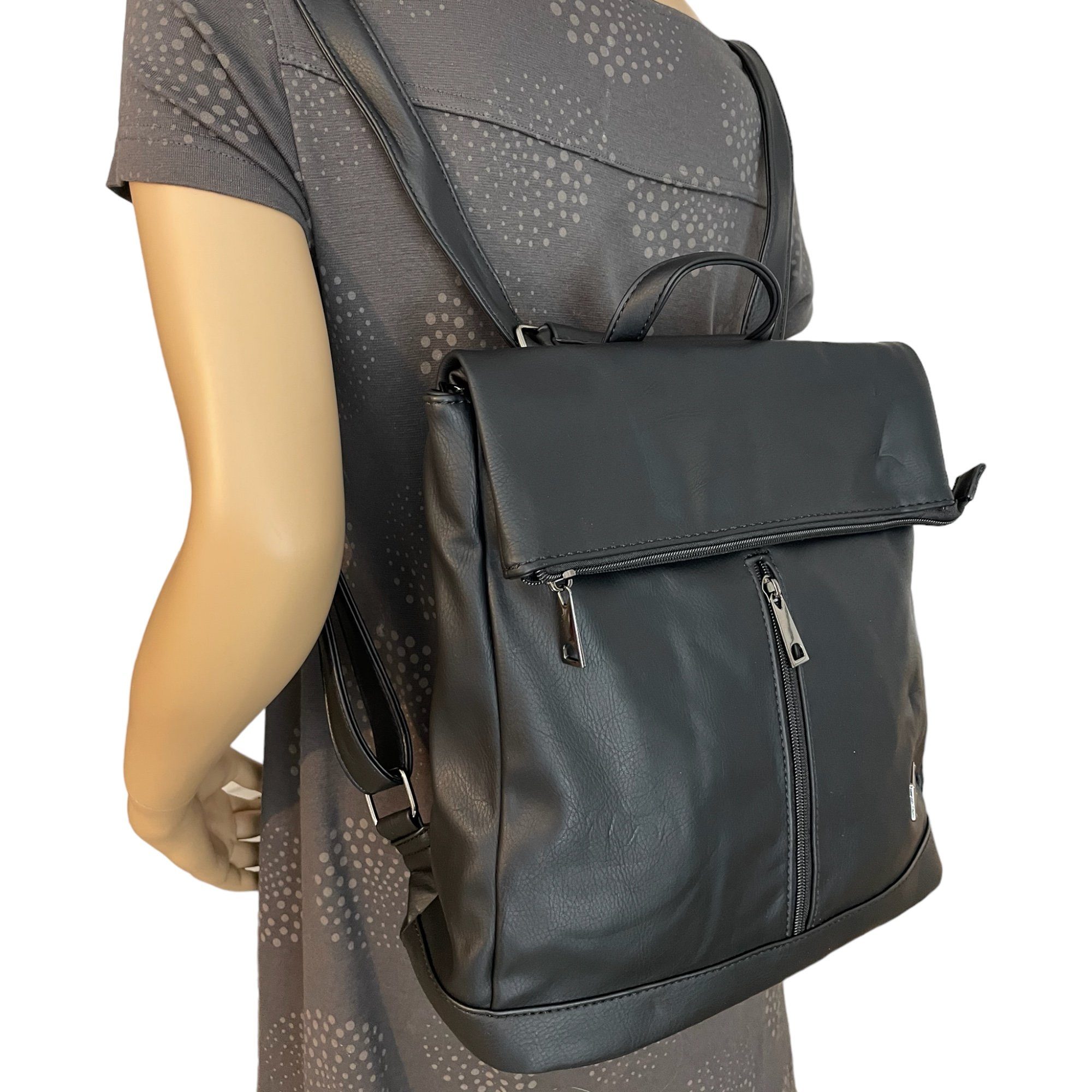 Taschen4life Rucksack 2in1 Rucksack & Umhängetasche günstig online kaufen