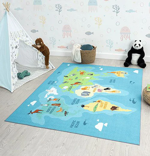 the carpet Teppich »Happy Life«, rechteckig, Life Kinderzimmer Teppich Spie günstig online kaufen