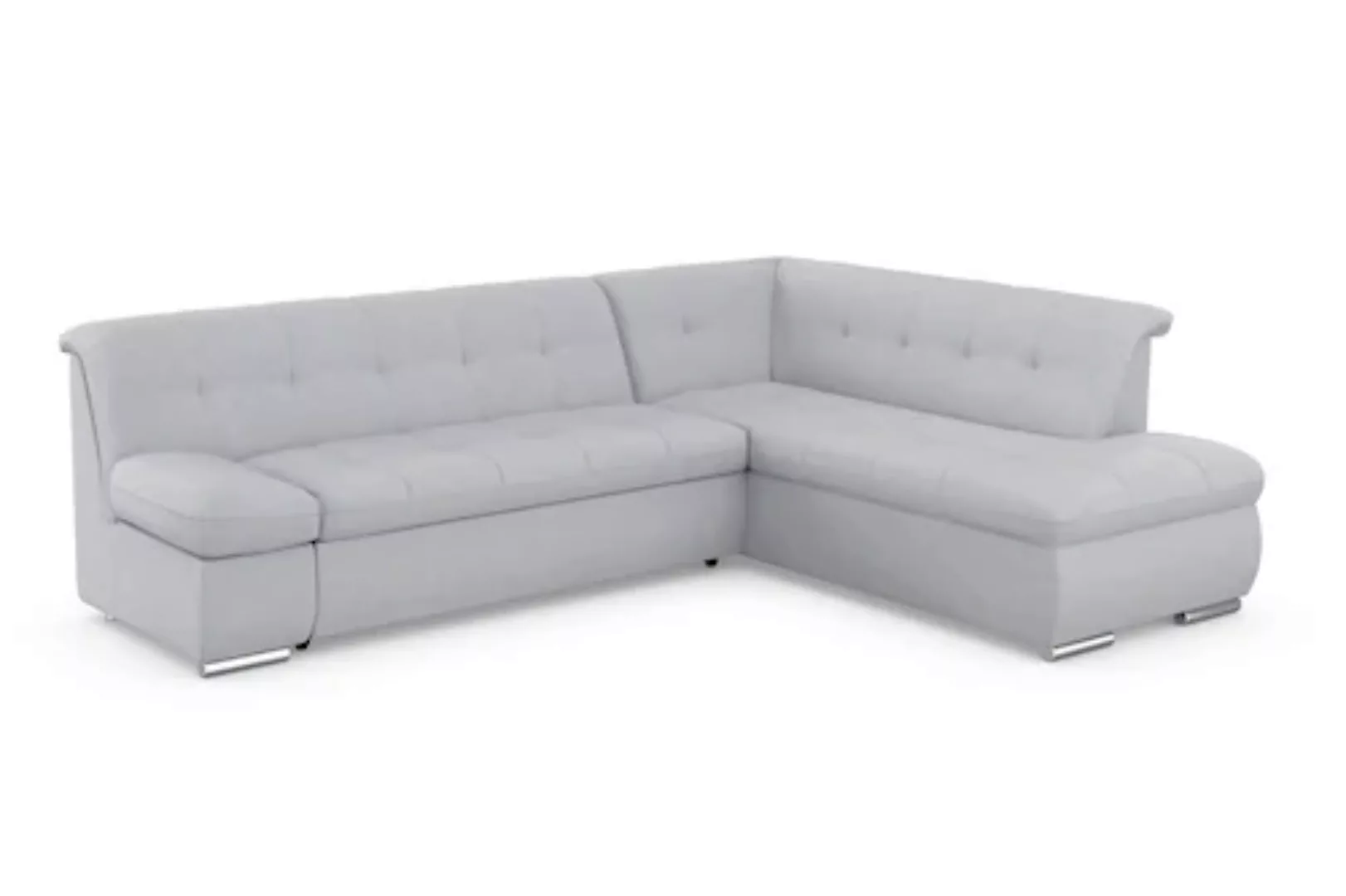 DOMO collection Ecksofa »Mona L-Form«, wahlweise mit Bett- und Armlehnfunkt günstig online kaufen