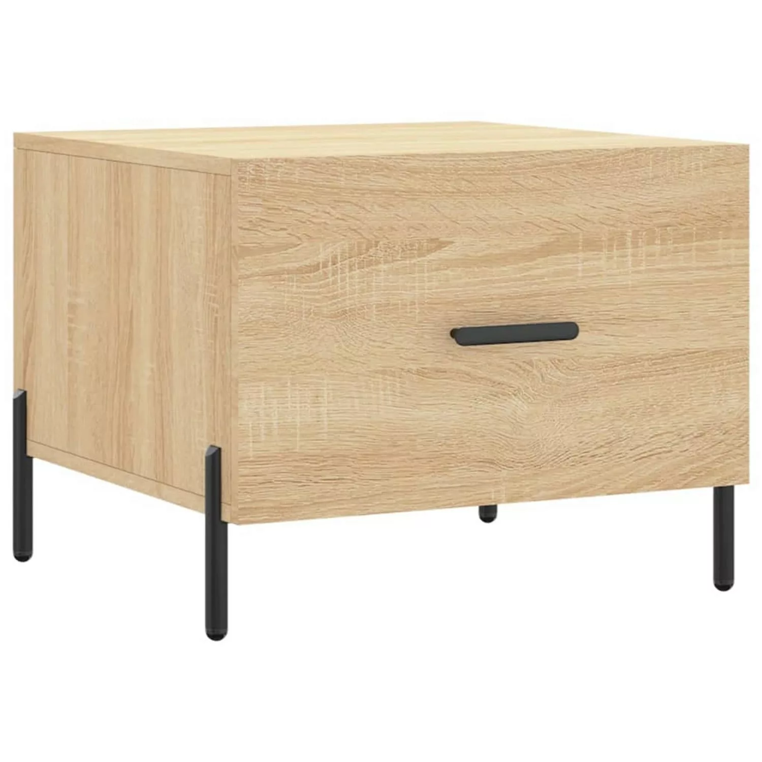 vidaXL Couchtisch Sonoma-Eiche 50x50x40 cm Holzwerkstoff Modell 2 günstig online kaufen