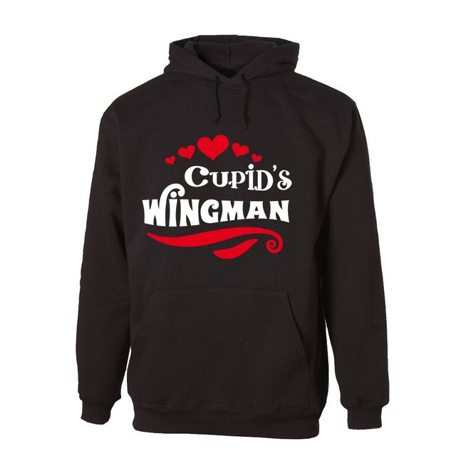 G-graphics Hoodie Cupid´s Wingman Unisex mit trendigem Frontprint mit Spruc günstig online kaufen