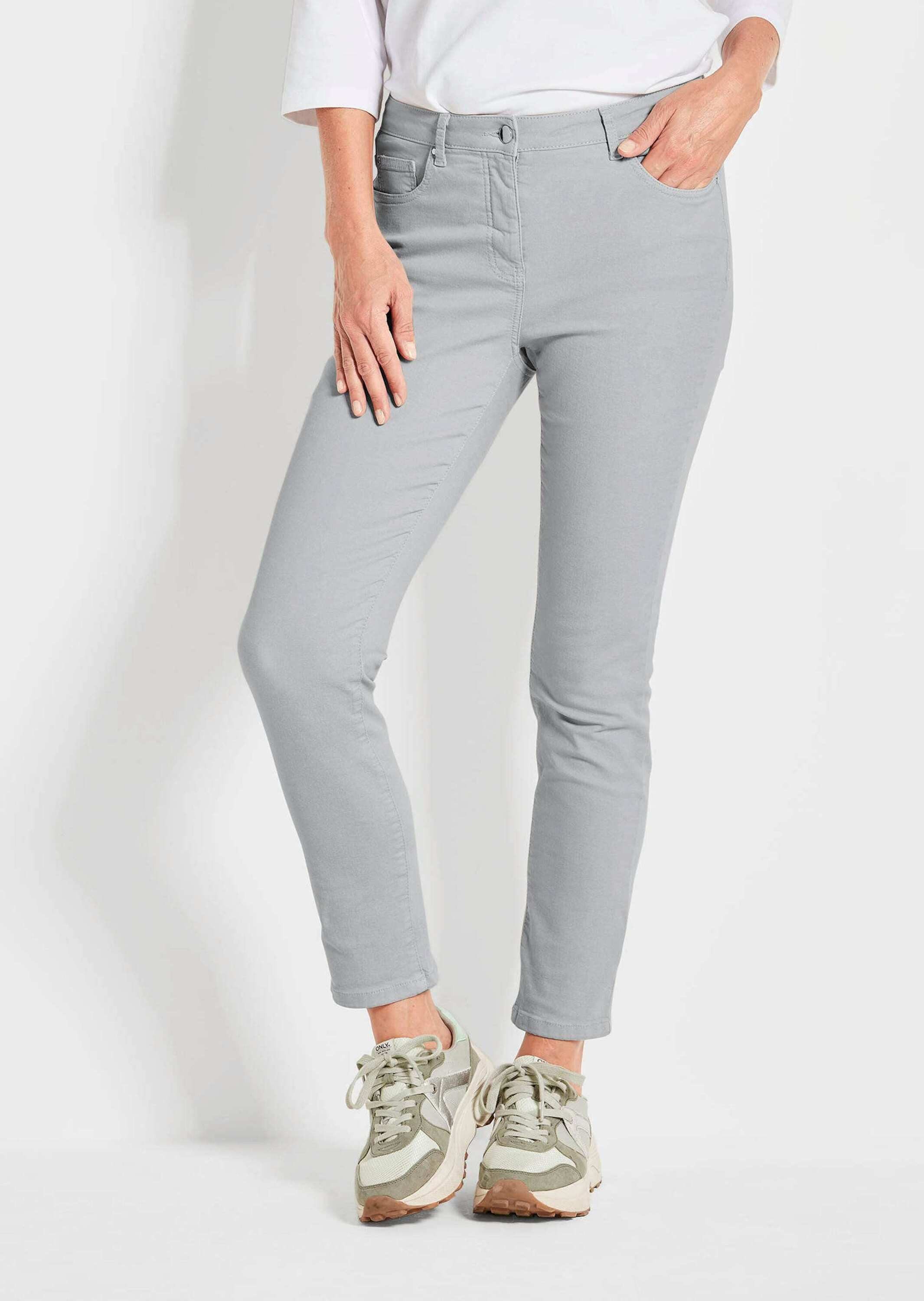 GOLDNER 7/8-Caprijeans Kurzgröße: Schmale Stretchhose BELLA günstig online kaufen