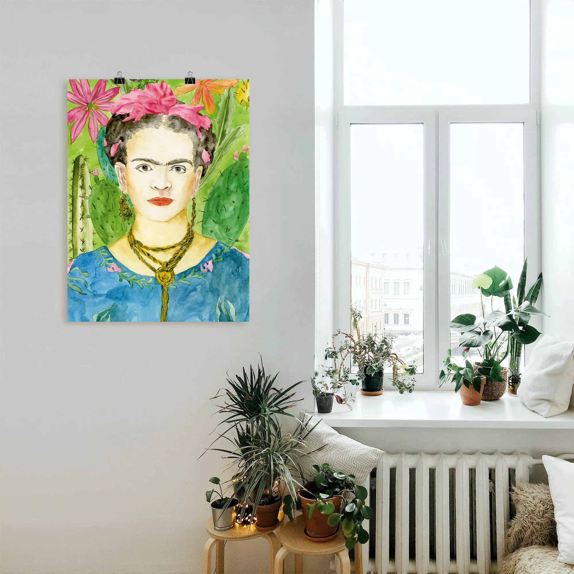 Artland Wandbild "Frida Kahlo II", Bilder von Frauen, (1 St.), als Alubild, günstig online kaufen