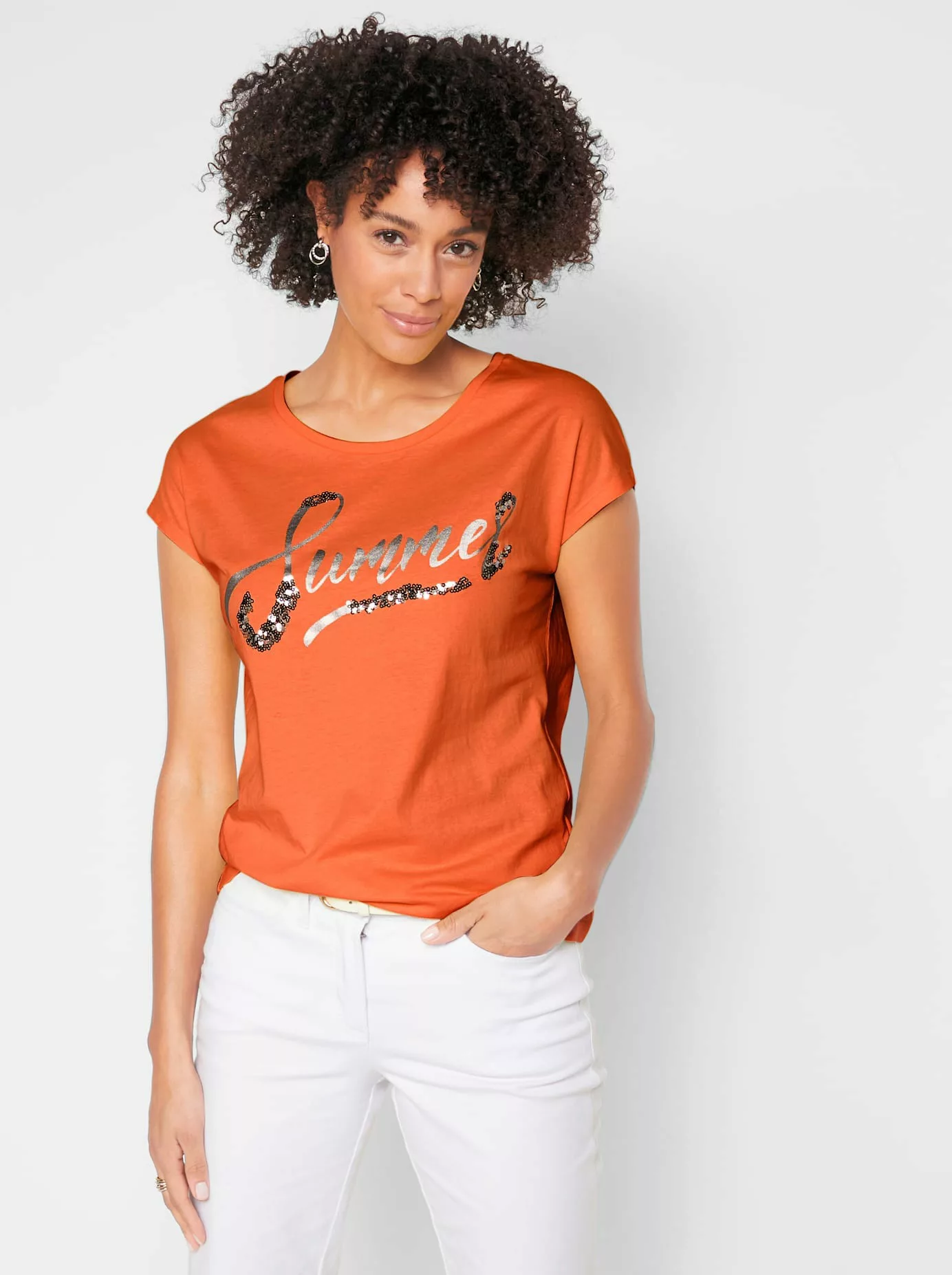 Inspirationen Kurzarmshirt "Shirt", (1 tlg.) günstig online kaufen