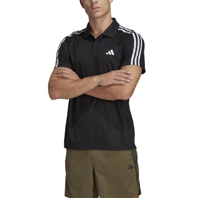 adidas Sportswear Poloshirt TR-ES PIQ 3POLO Herren Poloshirt schwarz/weiß günstig online kaufen