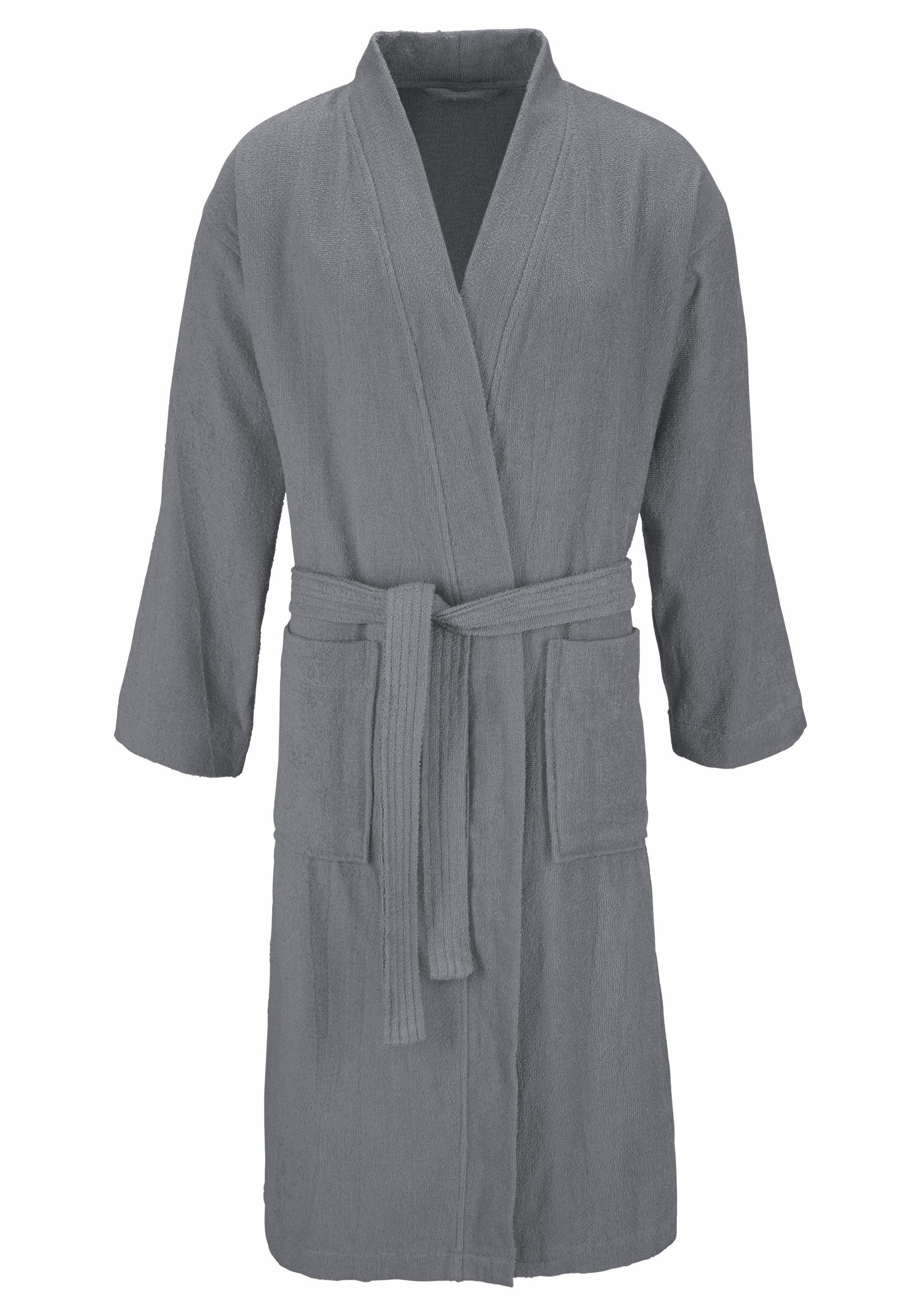 my home Unisex-Bademantel Travel, ideal für günstig online kaufen