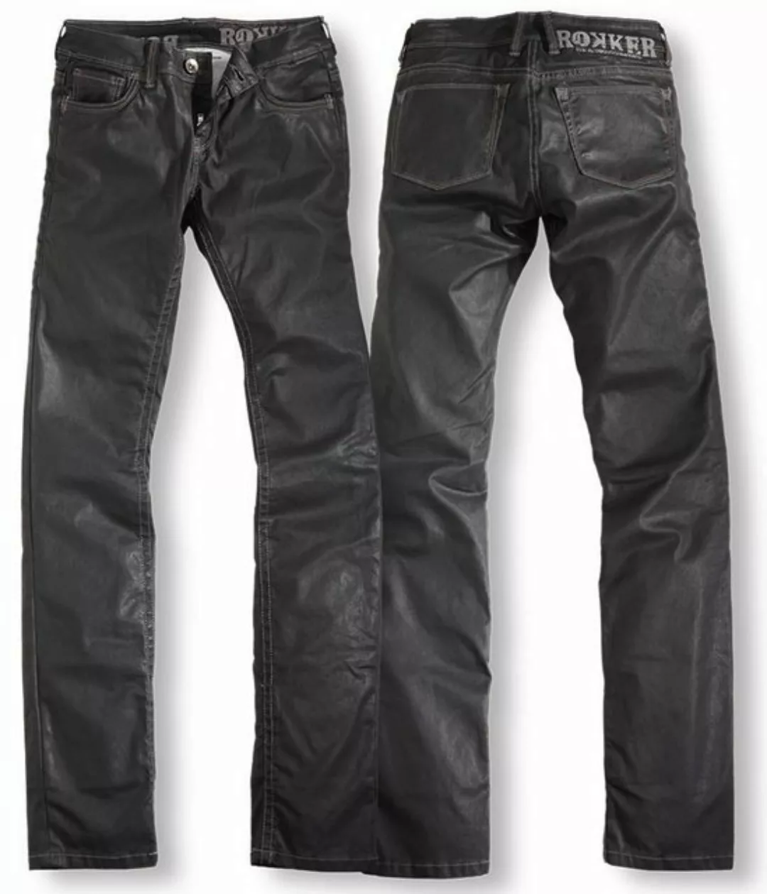 Rokker Motorradhose The Black Diva Damen Motorrad Jeans günstig online kaufen