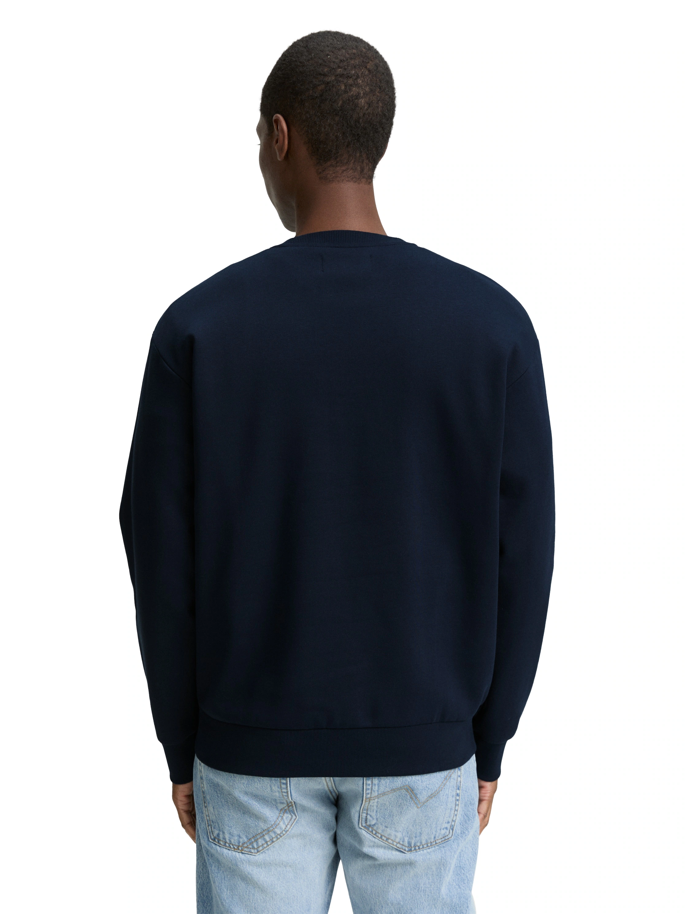 TOM TAILOR Denim Sweatshirt, mit Logo-Print günstig online kaufen
