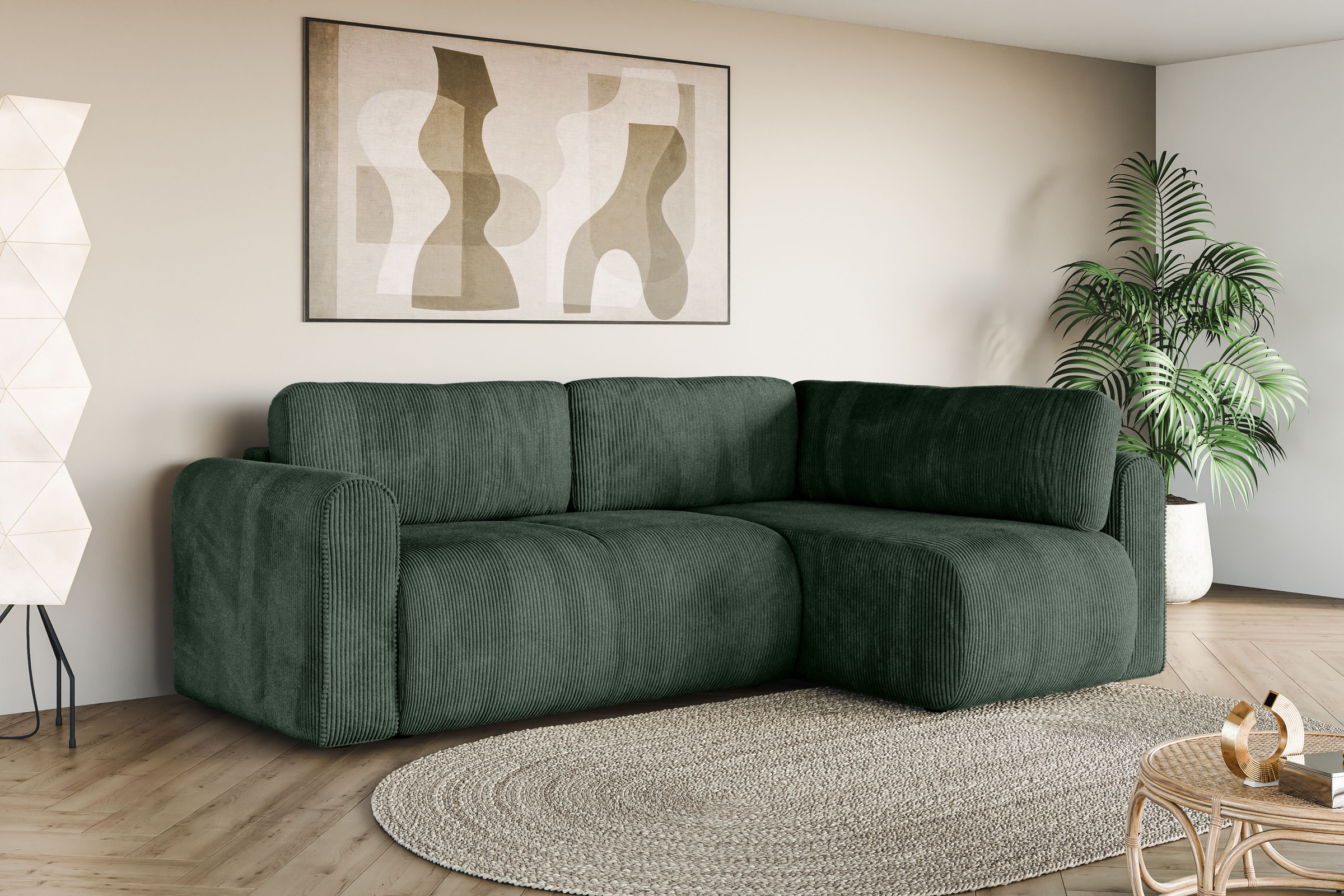 INOSIGN Ecksofa "Ecksofa Zacharia wahlweise mit Bettfunktion, BxTxH 250x166 günstig online kaufen