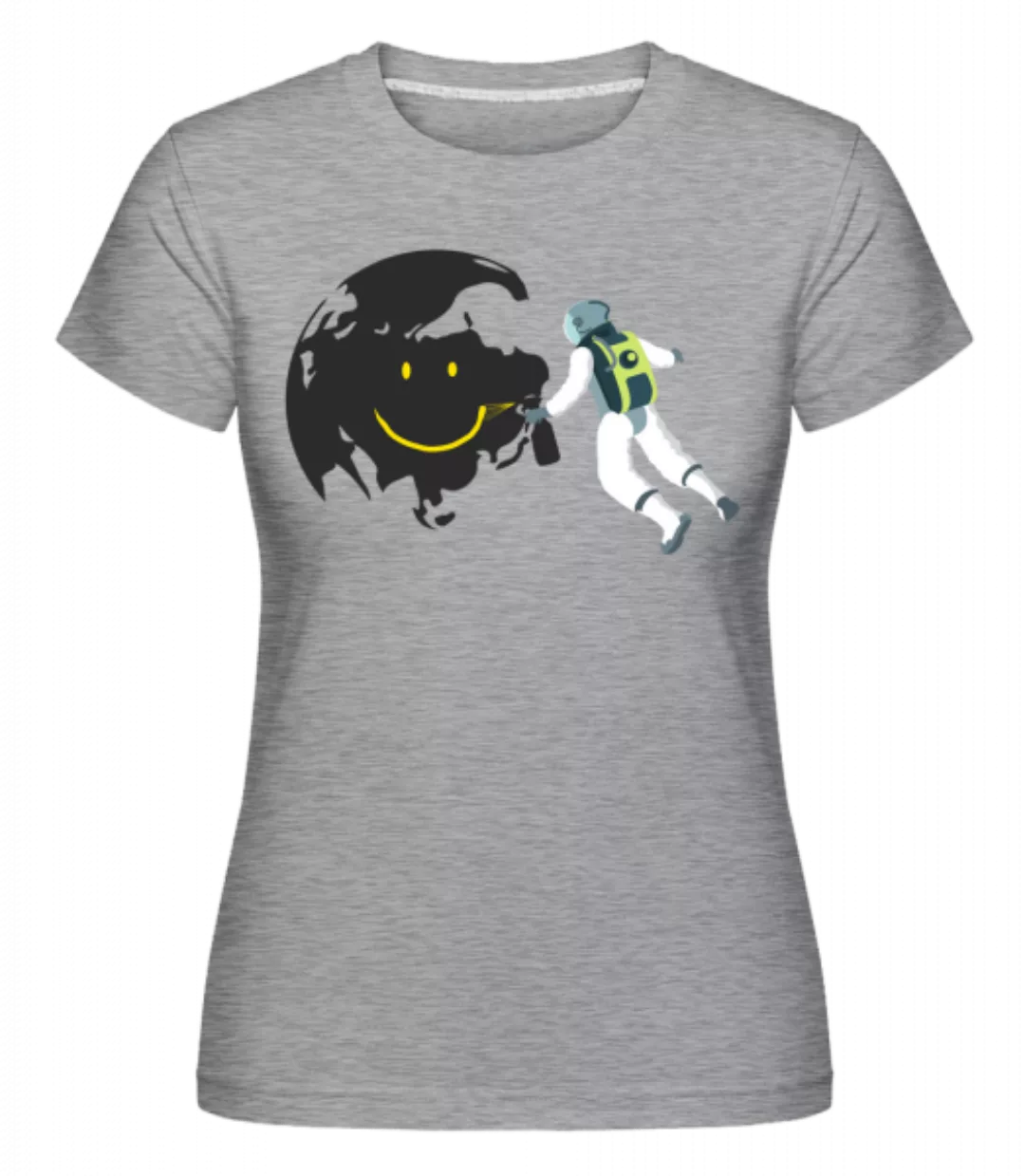Lächelnder Mond · Shirtinator Frauen T-Shirt günstig online kaufen