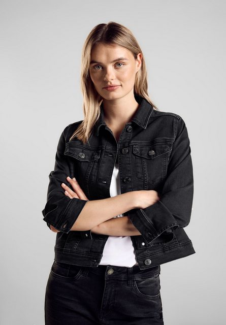 STREET ONE Jeansblazer, Jacke im Washed-Look günstig online kaufen