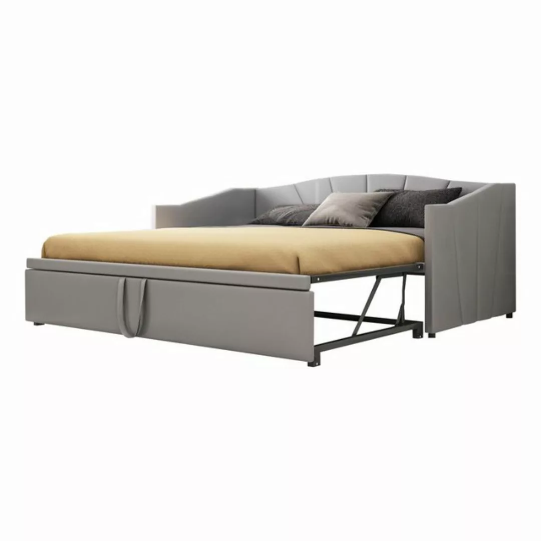 Ulife Daybett Ausziehbares Schlafsofa, Samt, 90/180×200 günstig online kaufen