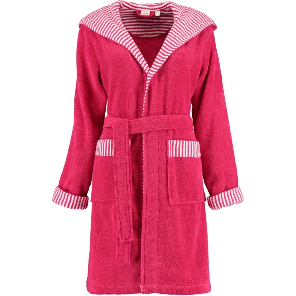 Esprit Damen Bademantel Day Kapuze - Farbe: raspberry - 362 - L günstig online kaufen