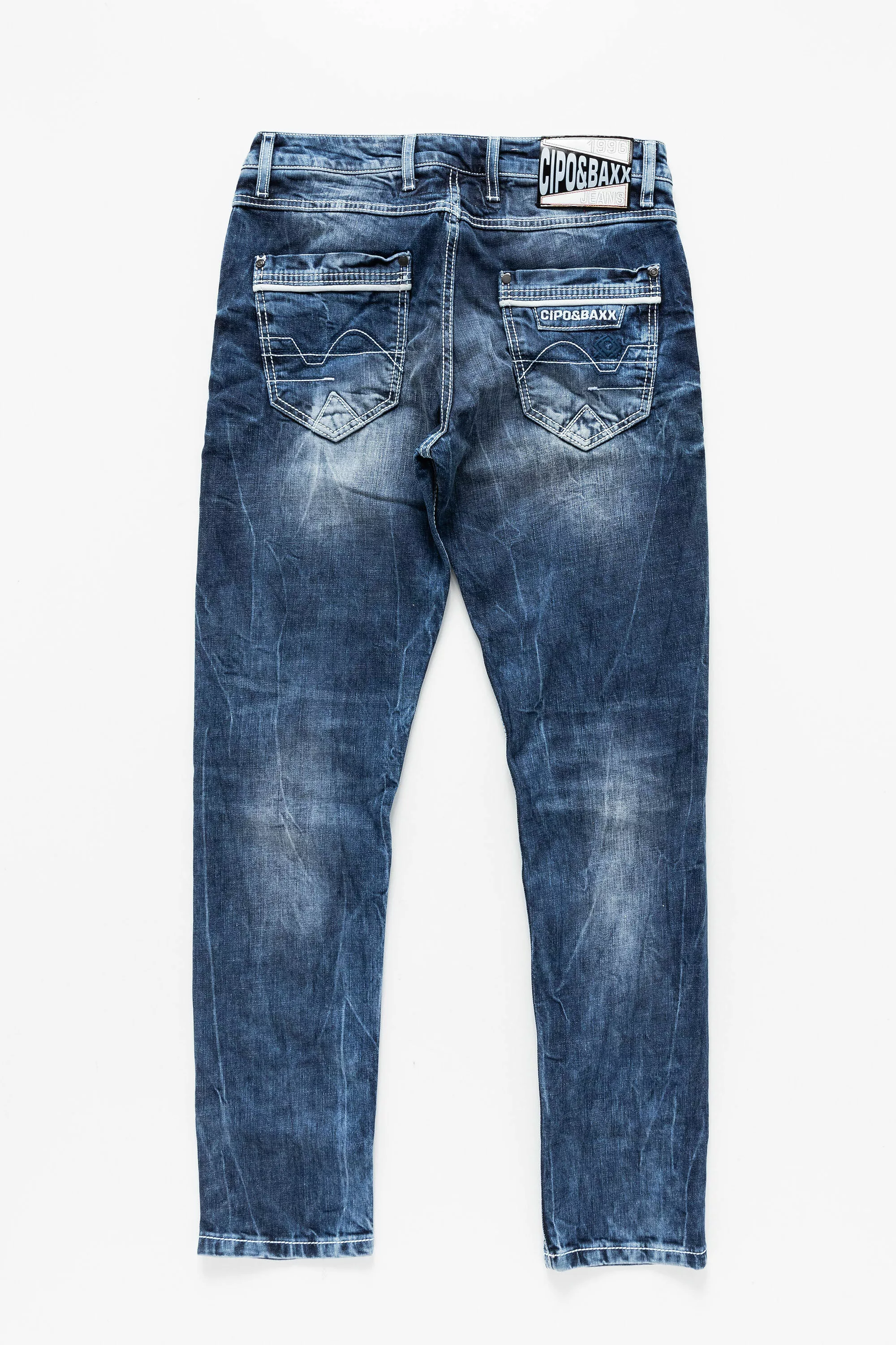 Cipo & Baxx Slim-fit-Jeans "Jeans", im washed Look günstig online kaufen