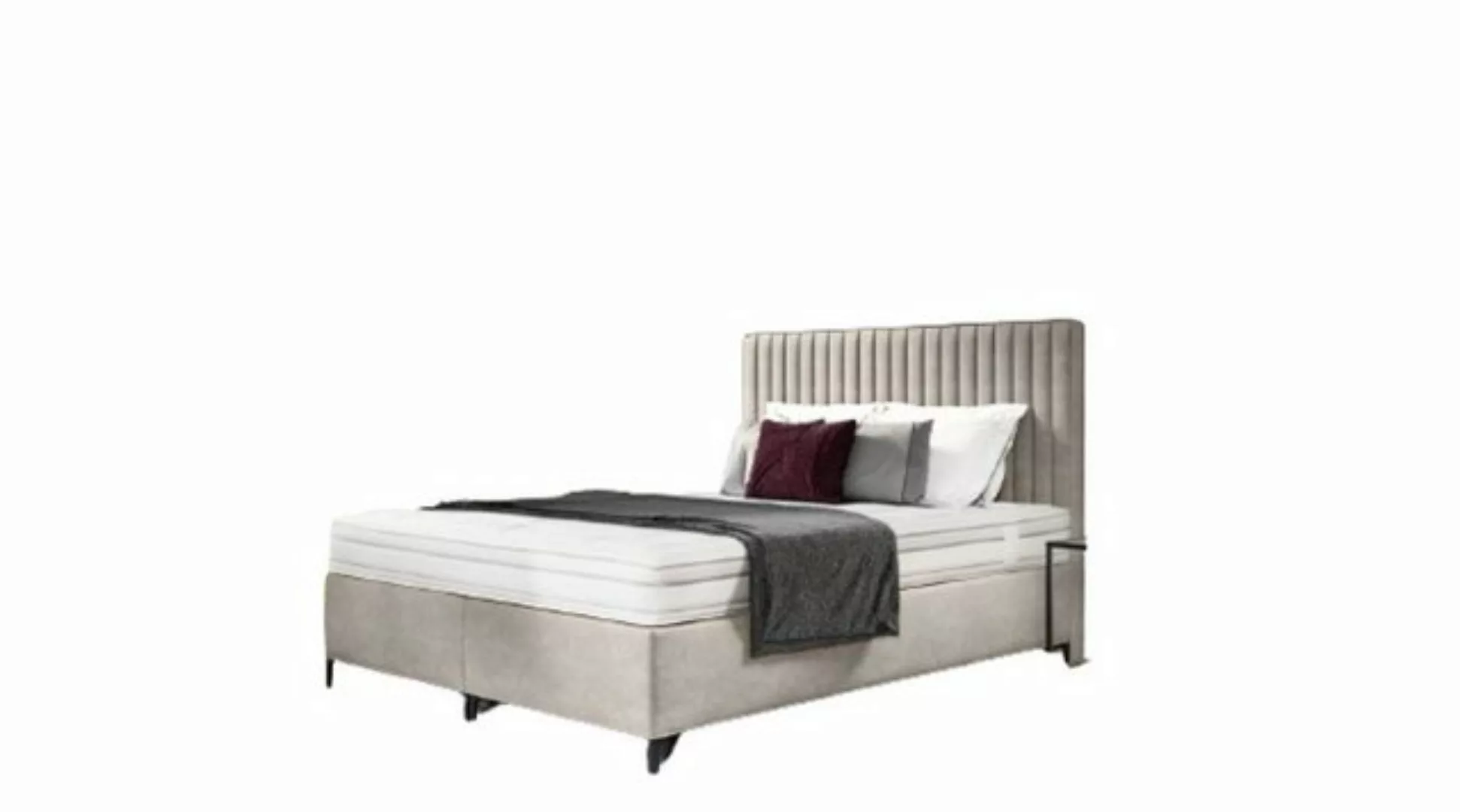 JVmoebel Boxspringbett Doppelbett Schlafzimmer Luxus Boxspringbett Modern S günstig online kaufen