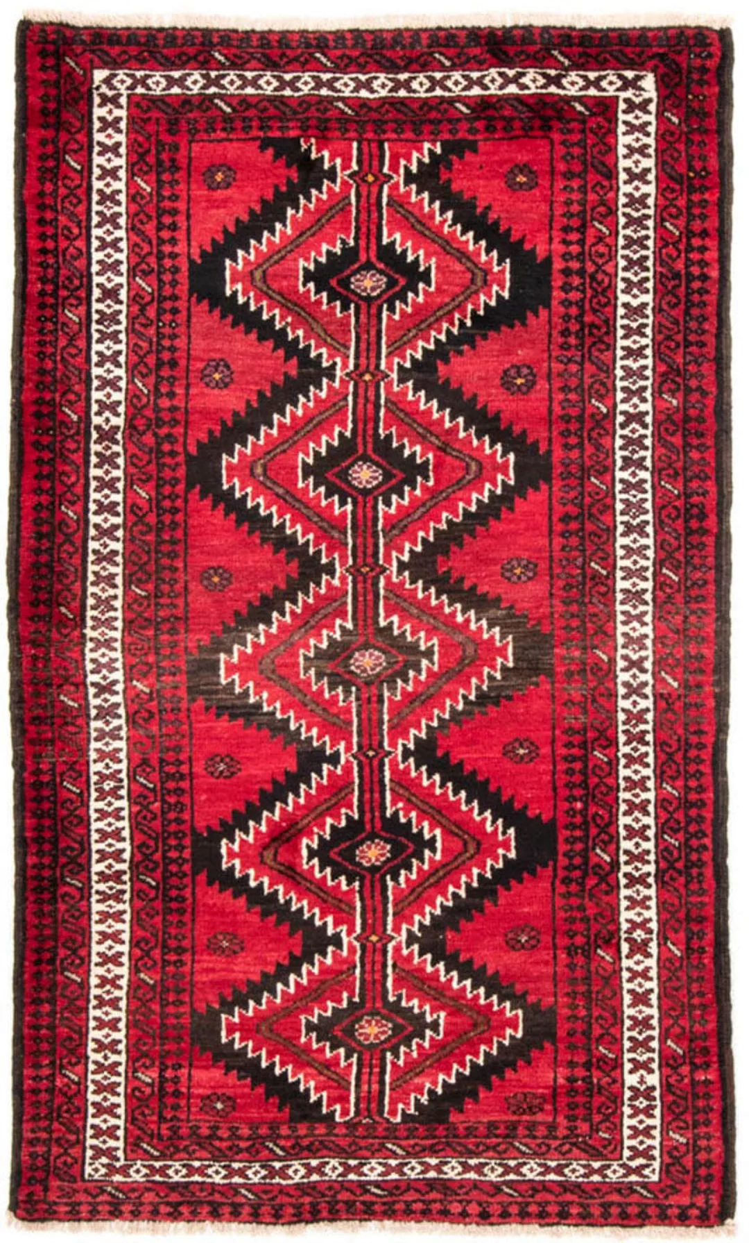 morgenland Wollteppich »Belutsch Medaillon Rosso 203 x 123 cm«, rechteckig günstig online kaufen