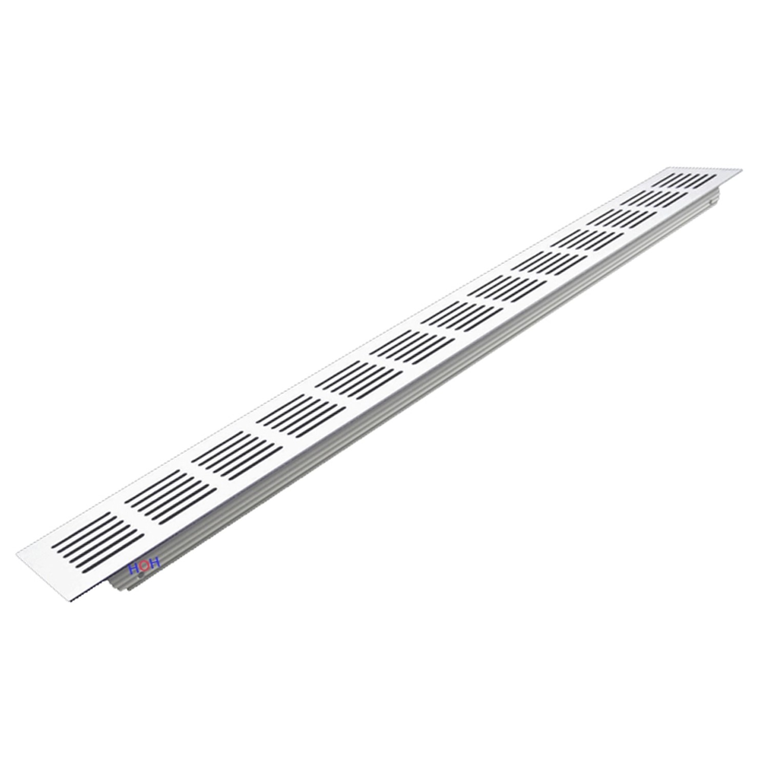 Häusler Lüftungsgitter LG-5006 Weiß PVD Stegblech 500 x 6 0mm Zuluft Abluft günstig online kaufen