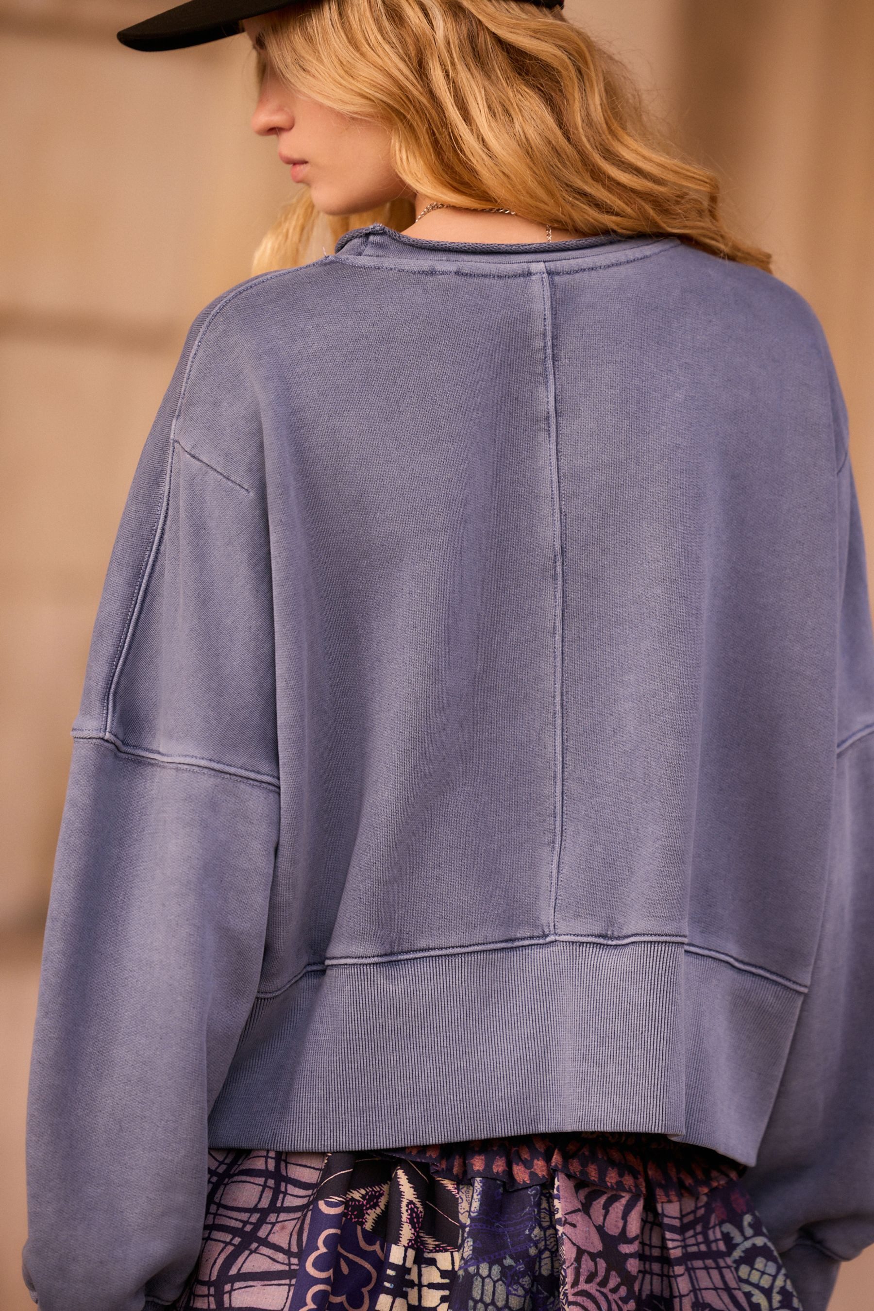 Next Sweater Sweatshirts mit fransigem Saum günstig online kaufen