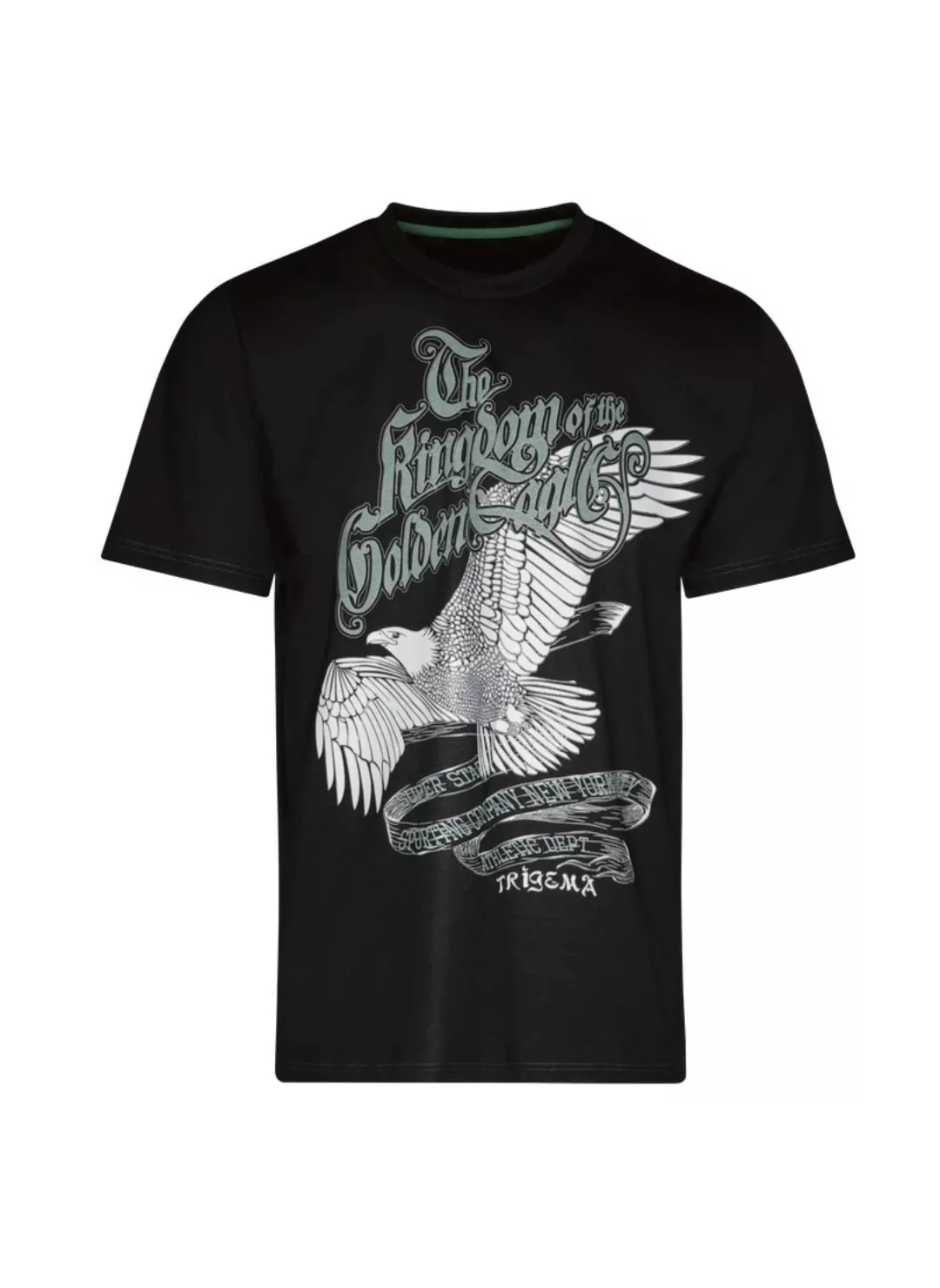 Trigema T-Shirt "TRIGEMA T-Shirt mit großem Adler-Printmotiv" günstig online kaufen