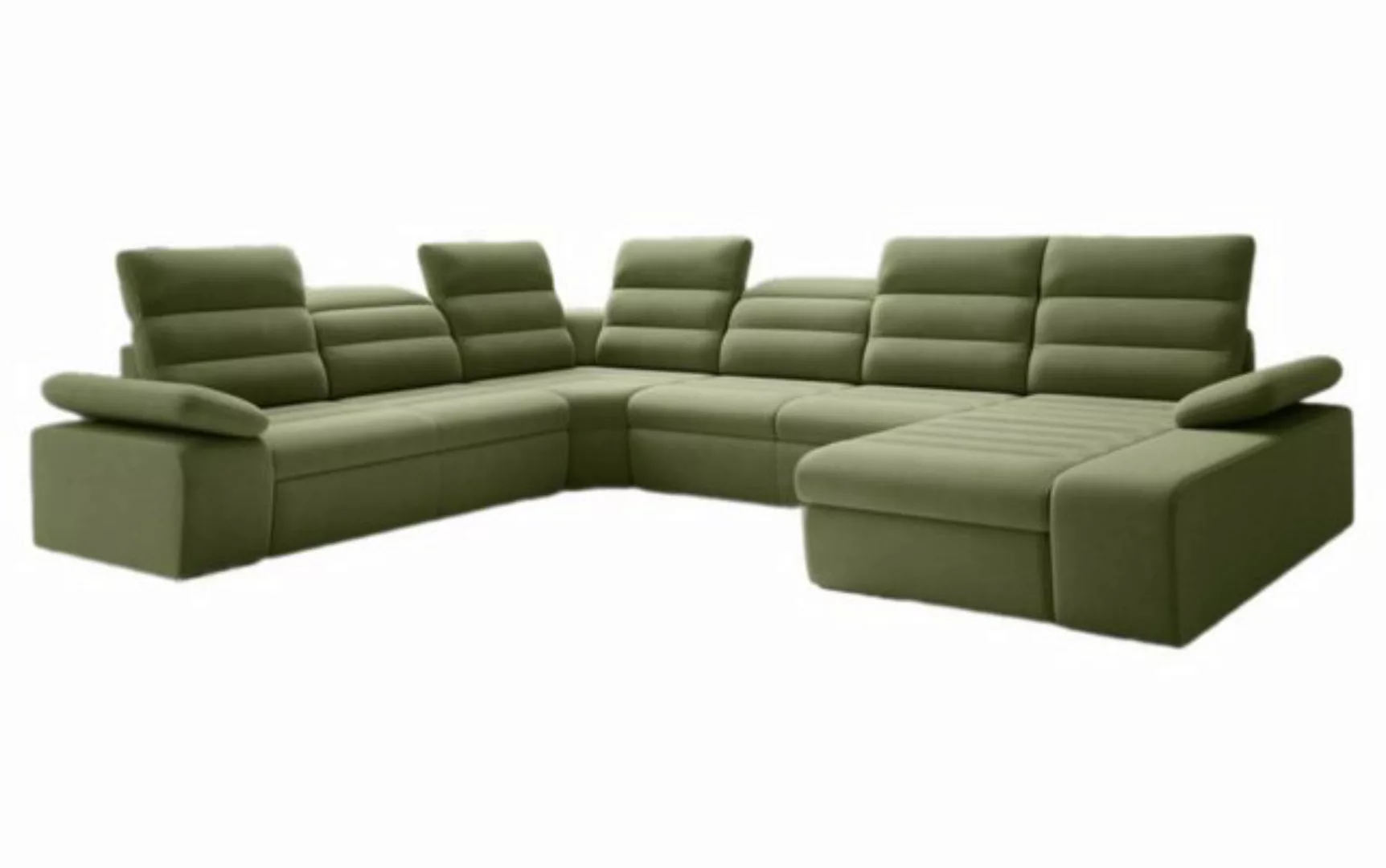 Luxusbetten24 Schlafsofa Designer Sofa Kreta, mit Schlaf - und Klappfunktio günstig online kaufen