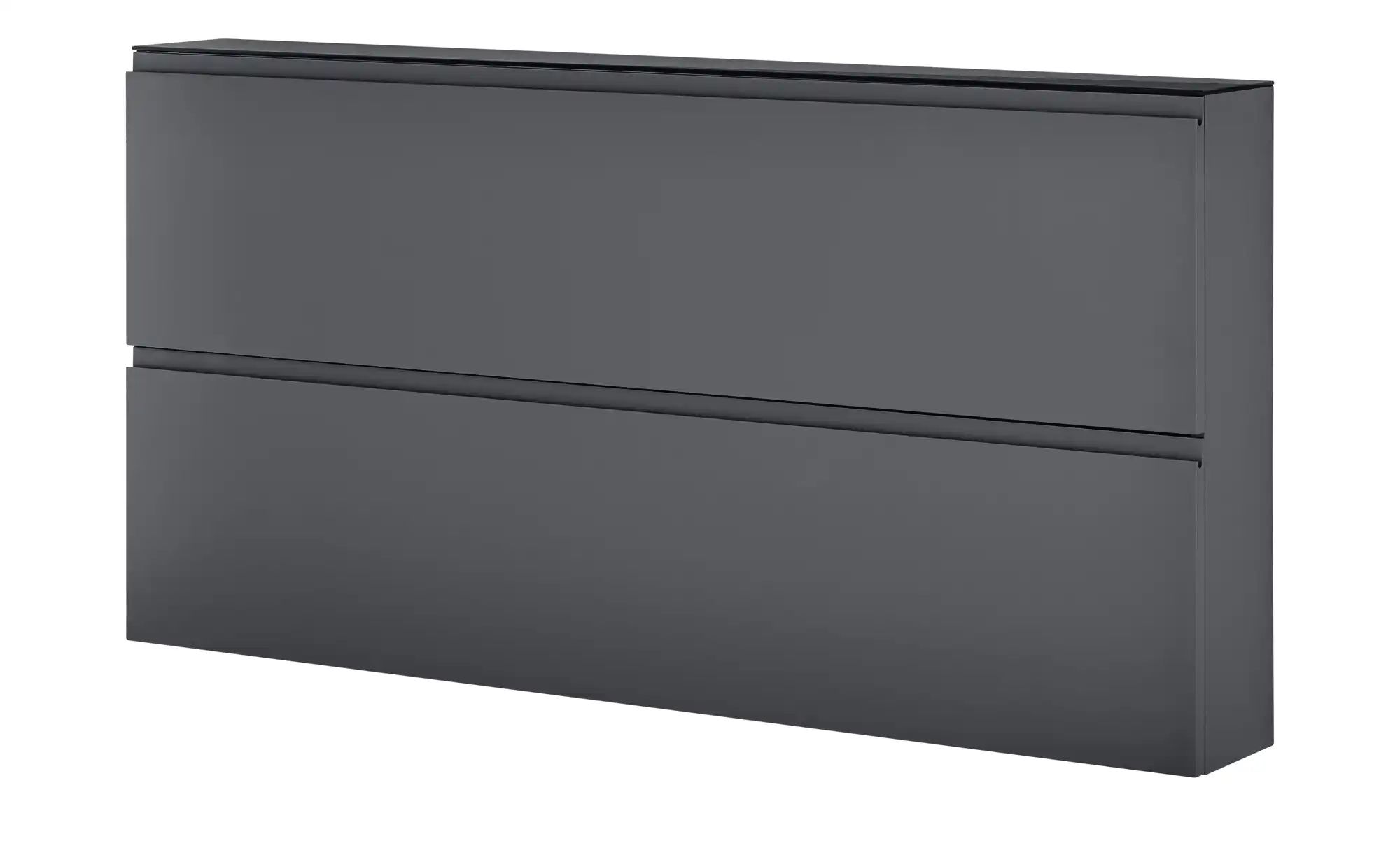 Wohnwert Hängeschuhschrank  Nicolo ¦ grau ¦ Maße (cm): B: 160 H: 81 T: 22.0 günstig online kaufen