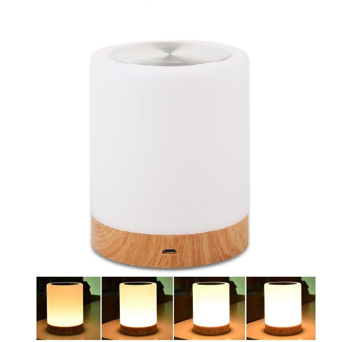 Novzep Nachttischlampe Touch LED Nachttischlampe, Dimmbar günstig online kaufen