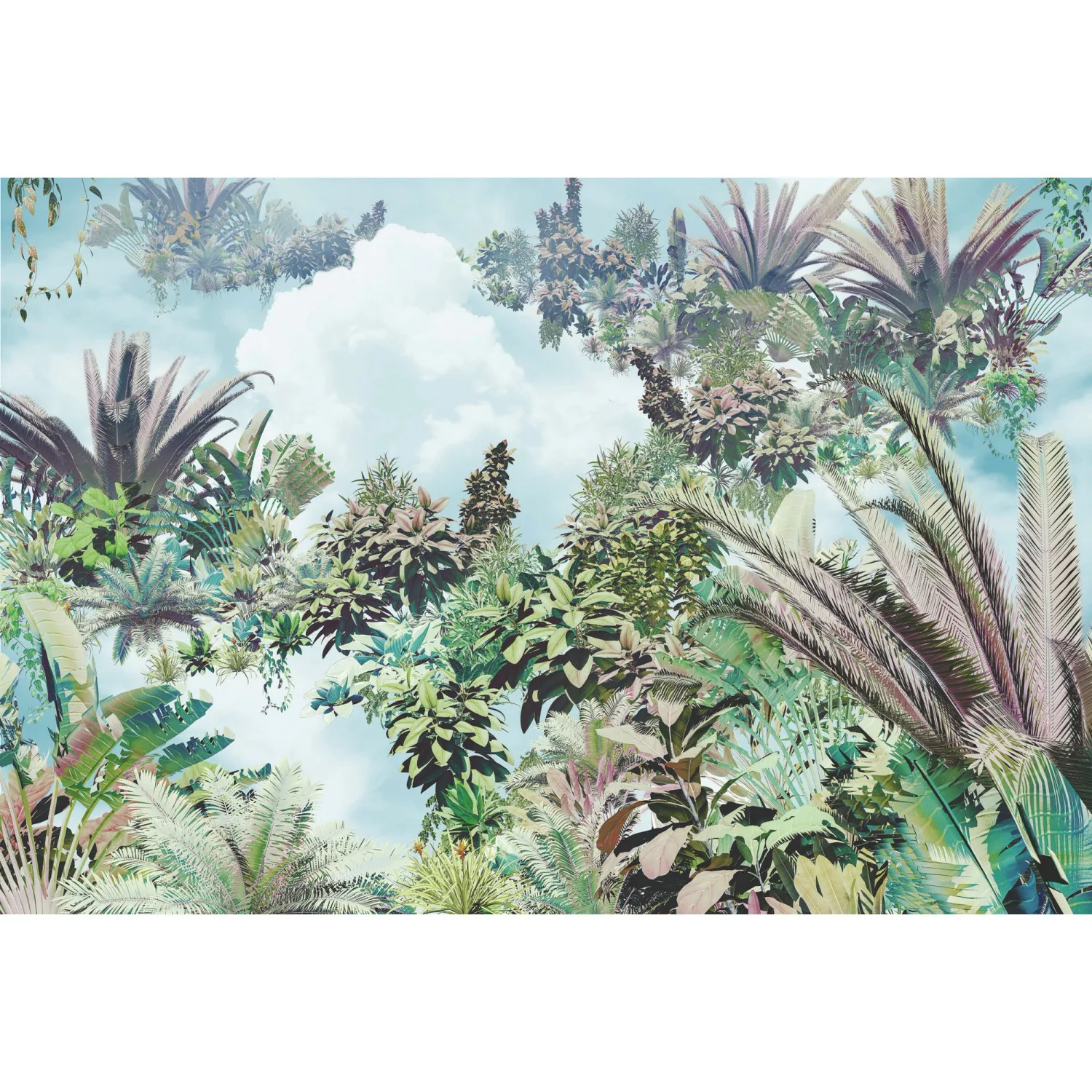 KOMAR Vlies Fototapete - Tropical Heaven - Größe 368 x 248 cm mehrfarbig günstig online kaufen