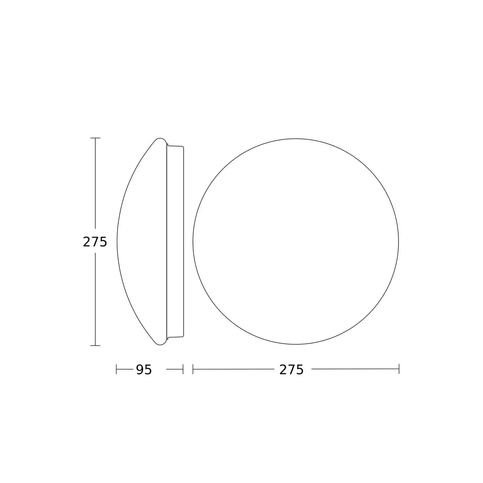 STEINEL RS 16 S LED-Glas-Deckenleuchte mit Sensor günstig online kaufen