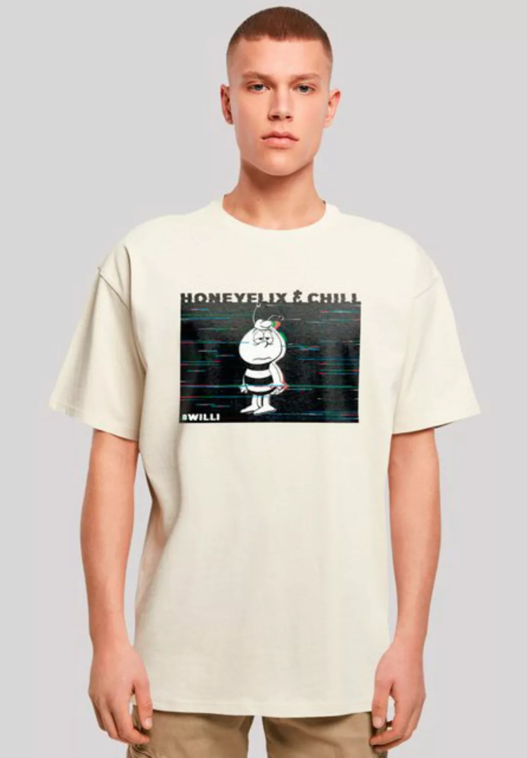 F4NT4STIC T-Shirt "Die Biene Maja Honeyflix And Chill", Nostalgie, Retro, H günstig online kaufen