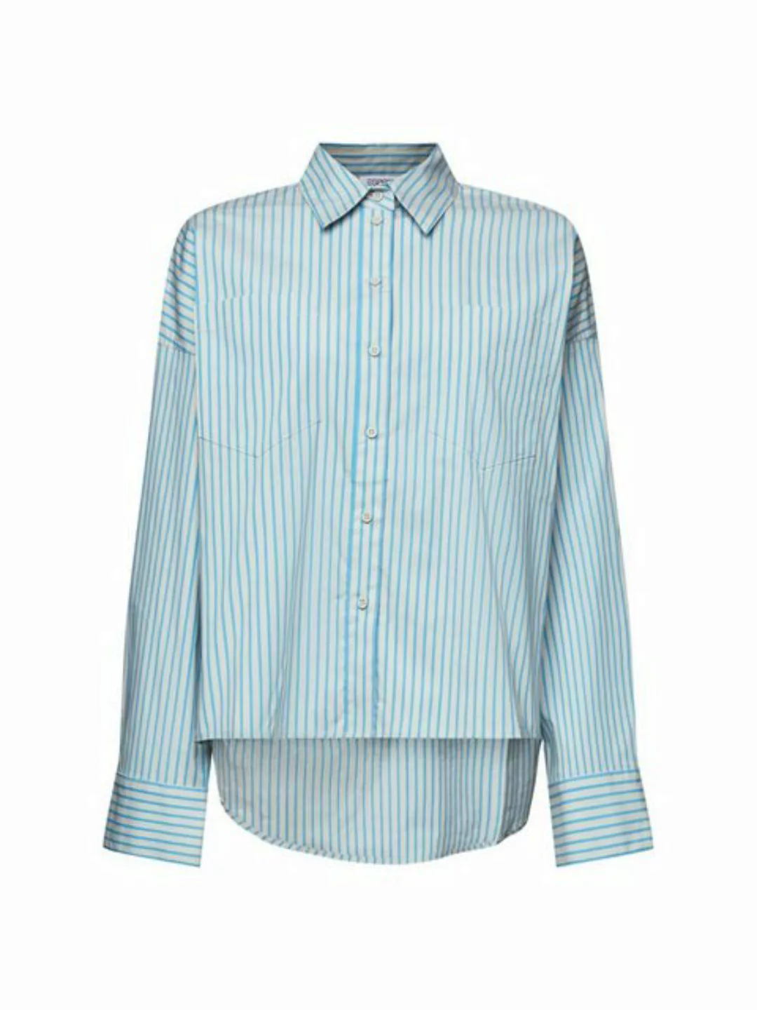 Esprit Langarmbluse Gestreiftes Button-Down-Hemd günstig online kaufen