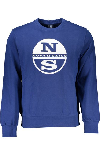 North Sails Sweatshirt Herren Langarm-Sweatshirt Blau: Aufgerauter günstig online kaufen